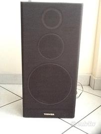 2 casse amplificatori Toshiba