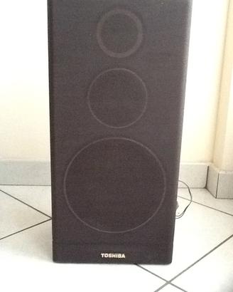 2 casse amplificatori Toshiba
