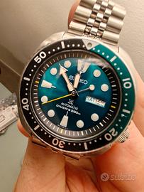 seiko turtle green verde limited edition srpb01