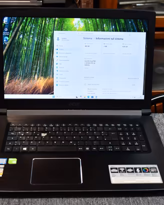 notebook pc portatile Acer Aspire nitro V 15 a517