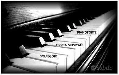 Lezioni di pianoforte, teoria musicale e canto