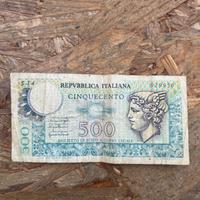 Banconota da 500 lire del 1976