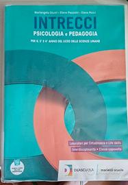 Libro Intrecci - Psicologia e Pedagogia 3° e 4° a.