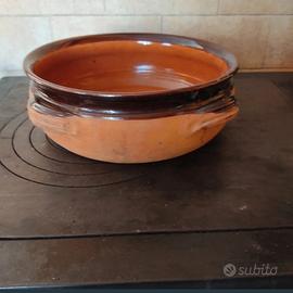 pentola coccio pugliese cm33x11altezza 