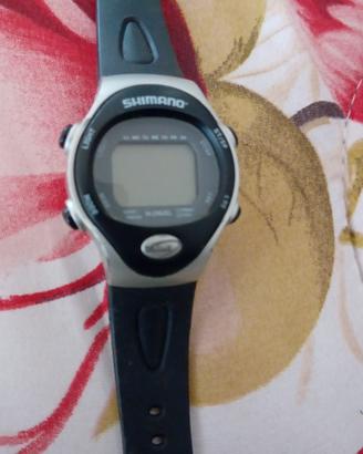 orologio digitale vintage sportivo marca shimano 