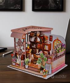 Book Nook Miniatura Libreria