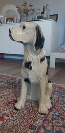 Statua vintage cane setter inglese