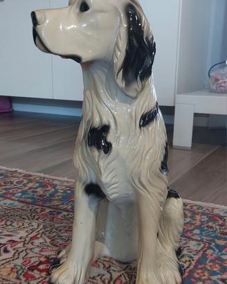 Statua vintage cane setter inglese