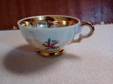 Tazzina da Caffè Bavarese con fiori del 1959