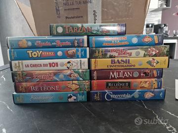 Lotto Vhs grandi classici Walt disney 