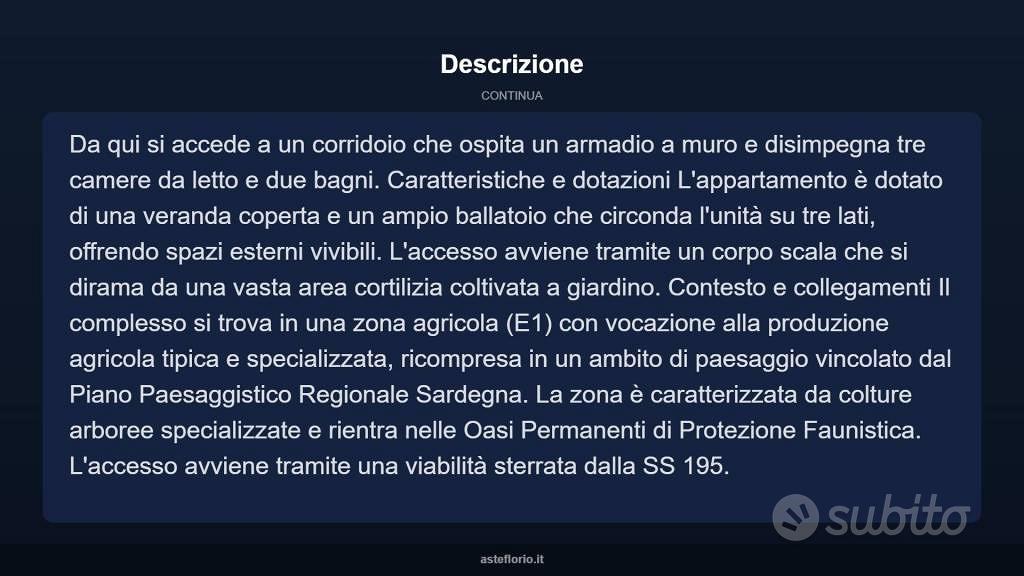 Appartamento – Pula, Foxi 'e Sali - Vista 5