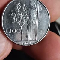 moneta  100 lire
