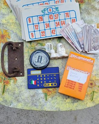 Lotto vintage, Chiave Fiat 1962 e altro