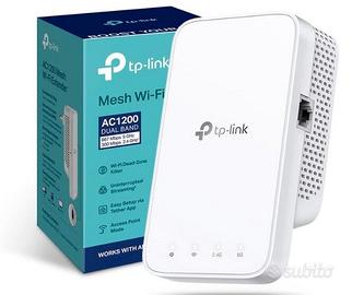 RE330 Ripetitore Wi-Fi AC1200Mbps, Dual-Band, 2 An