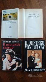 4 LIBRI PER 4 GRANDI FILM + PROP. SU TUTTI I LIBRI