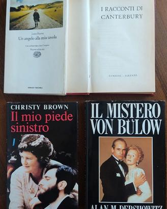 4 LIBRI PER 4 GRANDI FILM + PROP. SU TUTTI I LIBRI