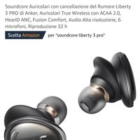 Anker Liberty 3 pro .Cuffie InEar Audiophile 