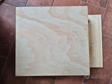 scatola in legno x hobby
