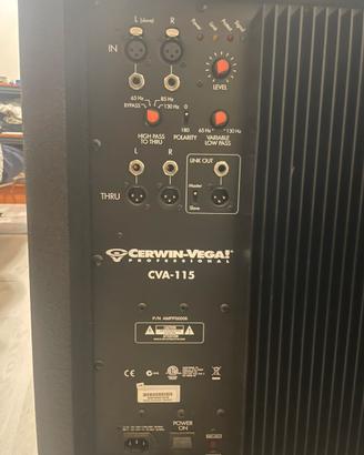 Sub Woofer Cerwin Vega 15’