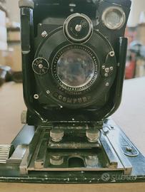 Macchina Fotografica vintage Compur Pieghevole