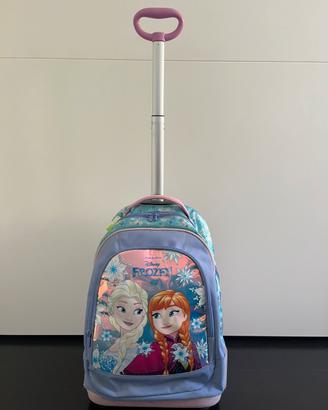 Zaino trolley Disney Frozen con lucine