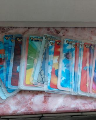 Lotto 32 carte Pokemon Advanced Lamincards