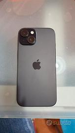 IPhone 15, nero, 128gb