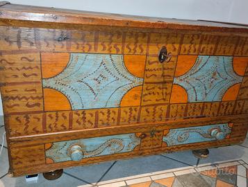 Antica Cassa Austriaca 1600 Originale