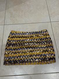 gonna con paillettes