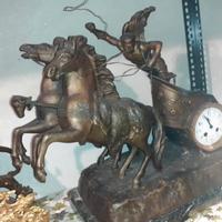 Antico orologio pendola parigina biga