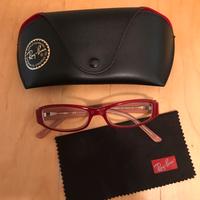 Montatura occhiali Rayban color rosso ciliegia