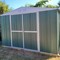 Box giardino lamiera zincata 327x155cm verde