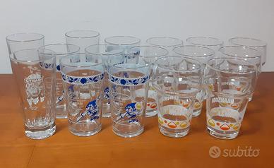 Bicchieri pubblicitari Oransoda Fabbri Cynar