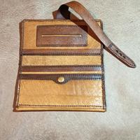 Porta tabacco in pelle Nuovo realizzato a mano 