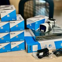 Kit videosorveglianza 8 telecamere + registratore