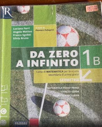 da zero a infinito 1B - 9788891519399