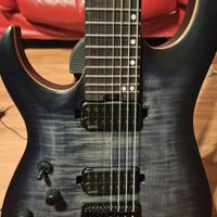 Harley Benton Amarok 7 corde mancina left handed