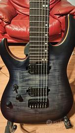 Harley Benton Amarok 7 corde mancina left handed