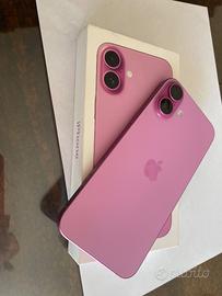 iPhone 16 Plus rosa 128gb con cover “New Martina”
