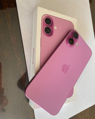iPhone 16 Plus rosa 128gb con cover “New Martina”