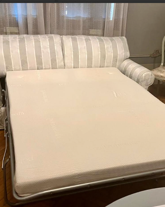 POLTRONE&SOFA'raffinatoDIVANOlettoMATRIMONIALEseta