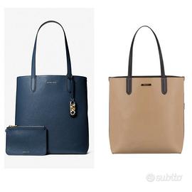 Michael Kors borsa reversibile 2 in 1 + pochette 
