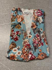 Maglione Blumarine  manica 3/4 rosso