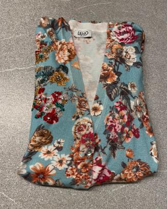 Maglione Blumarine  manica 3/4 rosso