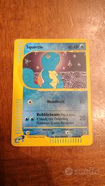 Squirtle Ex 132 expedition reverse holo eng