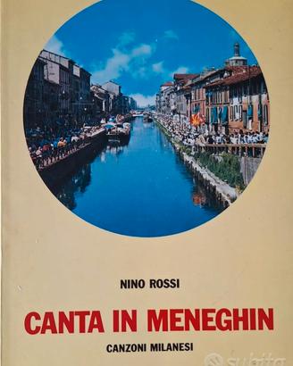 Libro raro - Nino Rossi "Canta in Meneghin" 