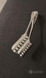 Pinza per spaghetti in argento stile inglese.