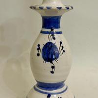 Portacandele vintage in ceramica