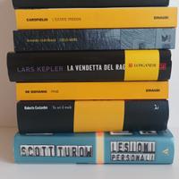 Lotto 8 libri gialli buone condizioni.