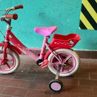 bicicletta/triciclo hello kitty